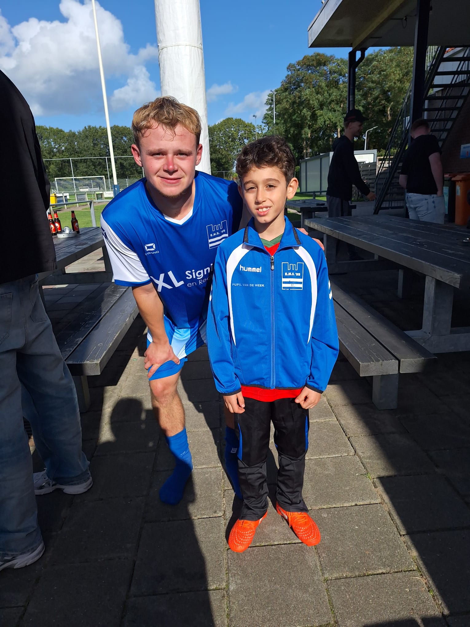 Pupil vd week en Yaro Willems